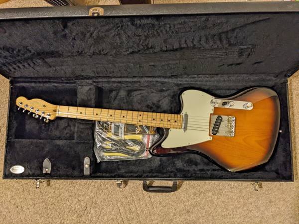 Mint Condition Fender USA Limited Edition Sunburst Offset Telecaster 1