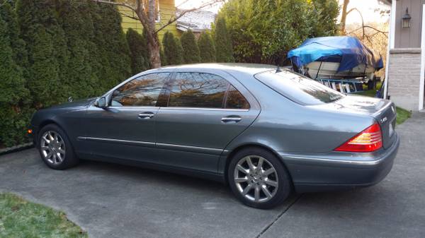 05 Mercedes Benz S430 125989 millas - Fuga de aceite en cárter - $2,500 (Newcastle)63473929703171120