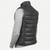 Men’s Lightweight Quilted Leather Puffer Vest in Multi-Colours 5 thumbnail