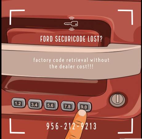 FORD ACCESS CODE RETRIEVAL / RECUPERACION DE CODIGO DE ACCESO 1