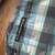 MARC ECKO CUT & SEW LS BLUE Gray & White Plaid Men’s Shirt Large 2 thumbnail