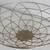 Large 18" Round brass wire Lotus basket Home Décor Staging 2 thumbnail