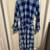 Womens M long blue Bath Robe 3 thumbnail