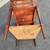 MERSMAN MCM 2 drawer end side table nightstand cabinet 1950s burlwood 11 thumbnail