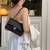 Chanel 2017 vintage black quilted lambskin medium classic double flap bag 15 thumbnail
