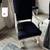 Large black dining room table and set of 8 chairs 5 thumbnail