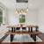Dinning table with bench 5 thumbnail