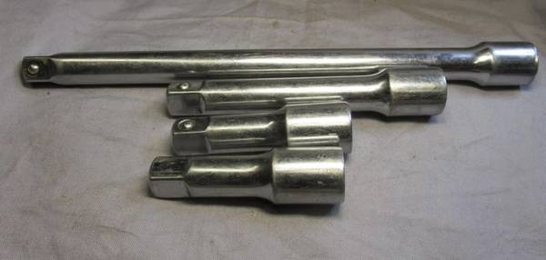 Husky (4x) 1/2" Drive Extensions - Used 1