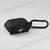 Magnetic Silicone Case for Apple AirPods (3rd Generation) - Black 4 thumbnail