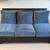 🛋️ MODERN BLUE & BLACK MODULAR SECTIONAL SOFA 3 thumbnail