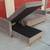 Sectional sofa bed, with storage and reversible chaise longue 3 thumbnail