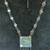 VINTAGE BEDOUIN NOMAD TRIBE METAL PENDANT DECORATED WITH STONES 2 thumbnail