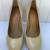 MICHAEL KORS 6.5 M NUDE CAMEL BEIGE PATENT LEATHER HEELS PUMPS SHOES 3 thumbnail
