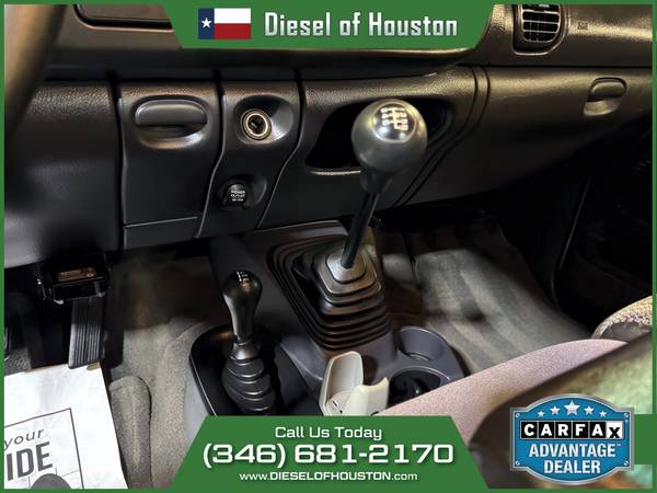2001 Dodge RAM 3500 SLT LARAMIE 4X4 HO CUMMINS DIESEL 6SPD 1-OWNER - $37,995 (DIESEL OF HOUSTON)63621119679235121
