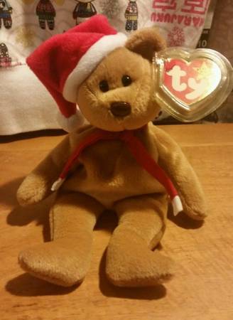 Ty Beanie Baby Classic Retired "1997 Teddy" PVC Tag Rare 1