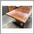 French Style Farmhouse Trestle Dining Table With Extension Leafs 2 thumbnail