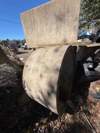Concrete tree planter boxes 1