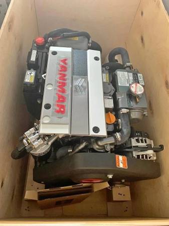 inboard Yanmar 40hp 3JH40 diesel engine 1