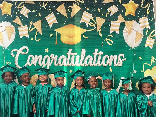 Preschool/Daycare With Graduation & Moving up Ceremony 4 Kids 1