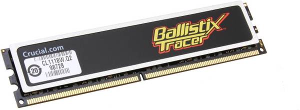 New Desktop RAM: Crucial Ballistix Tracer 2GB DDR2 800 1