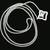 David Yurman Silver and 18K Gold with Dia Quatrefoil Lariat Necklace 3 thumbnail