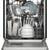 KitchenAid Fully Integrated Built in Dishwasher Stainless Steel New 2 thumbnail