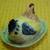 Chicken Hen Ceramic Butter And/Or Cheese Keeper Circa 1930s Japan 4 thumbnail