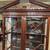Beautiful solid mahogany Chippendale curio cabinet 6 thumbnail