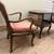 Late 1800 Antique English Tea or Coffee Table and Chairs 2 thumbnail