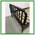 Twin Size Jenny Lind For Crate & Barrel Black Wood Spindle Bed Frame 4 thumbnail