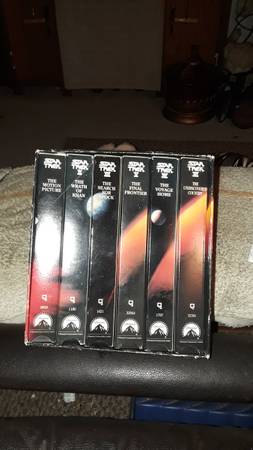 STAR TREK THE MOVIE COLLECTION VHS 1