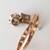 Diamond Ring Gold 583 Platinum Soviet/USSR rare 2 diamonds size 6 7 2 thumbnail