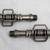 Crank Brothers stainless steel, Egg Beater pedals, axles spins smooth 2 thumbnail