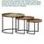 vidaXL - Nesting Table Set of 3 Multicolour..! 1 thumbnail