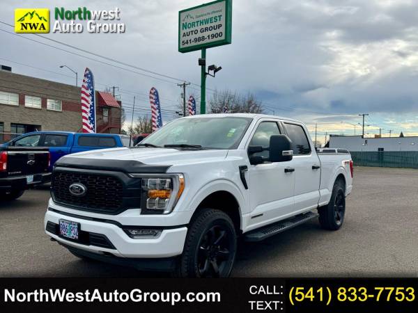 2023 Ford F-150 4x4 4WD F150 Crew cab XLT  SuperCrew 6.5 Box Truck 1