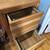 Solid Oak L-Shaped Desk & Matching Filing Cabinet 8 thumbnail