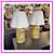 Vintage Chinoiserie Tea Canister Table Lamps, Pair 2 thumbnail