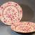2 Early 19th C Meissen Pink Onion Dinner Plates 1 thumbnail