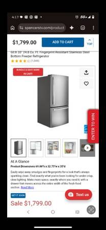 Fridge/ freezer 1