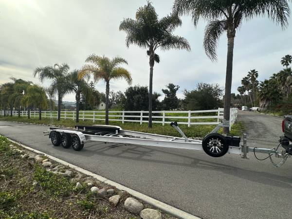 Brand New 21,000 trailer 38ft boat Triple Axel Heavy Duty 1