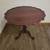 Table Tilt-Top Pie Crust Mahogany Table Ball & Claw Feet 24 thumbnail