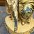 Cast metal / Spelter Art Nouveau figural lamp A237 4 thumbnail