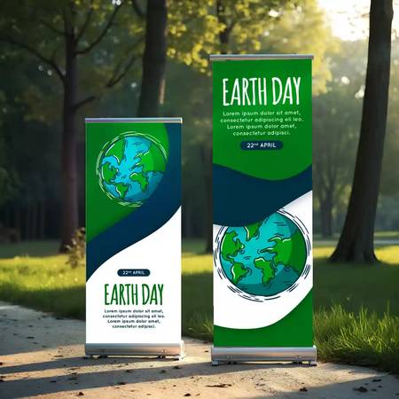 Custom Roll Up Standees 1