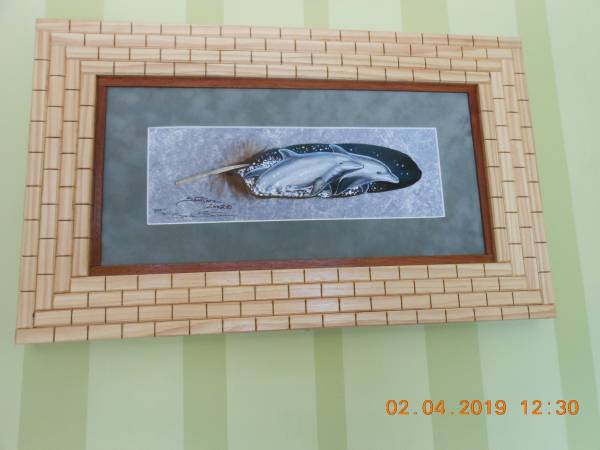 #207 Wave Dancers print by Sandra SanTara 1