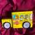 Vintage PBS Kids Arthur Tin School Bus Bank Marc Brown 1998 DW Buster 5 thumbnail