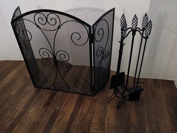 New,Fireplace Screen/Tools  ,$70 1