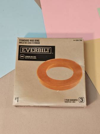 Everbilt Standard Wax Ring WR-01 Toilet Seal (SKU 254758) 1