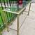 Hollywood Regency console/ sofa table metal and glass top 4 thumbnail