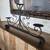 Wrought Iron Candelabra with Candles 4 thumbnail