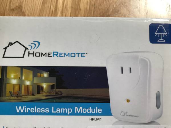 HomeRemote Wireless Lamp Module - NIB 1